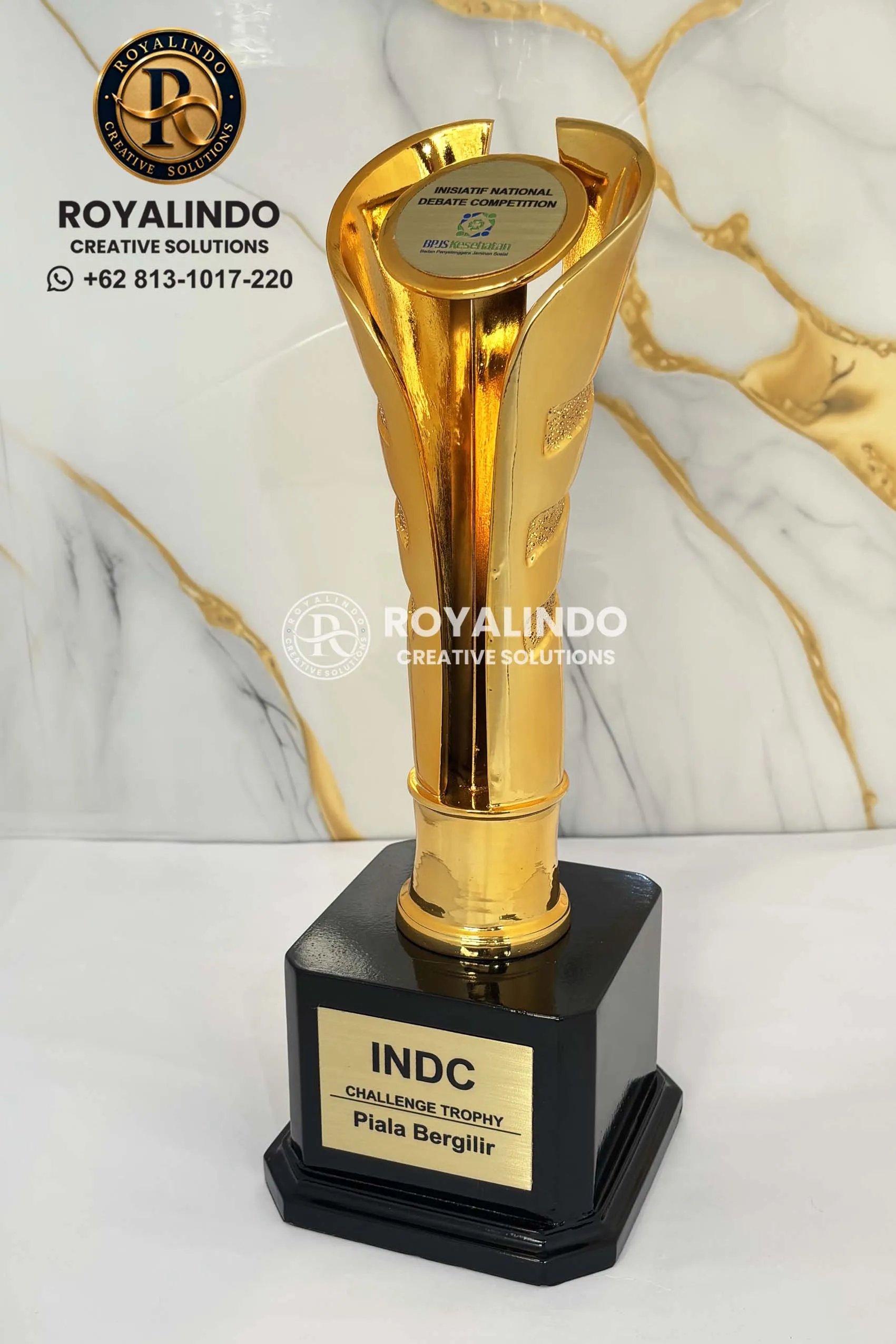 Trophy timah Custom BPJS RP-100